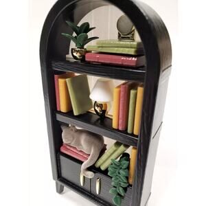 Bath and Body Works CAT & PLANTS BOOKCASE NIGHTLIGHT Wallflower Plug-in NEW